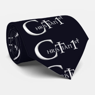 Christian 1st. Blåblå marin Slips