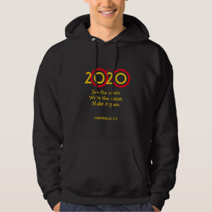 Christian 20:20 VISION New Year Anpassningsbar Scr Hoodie