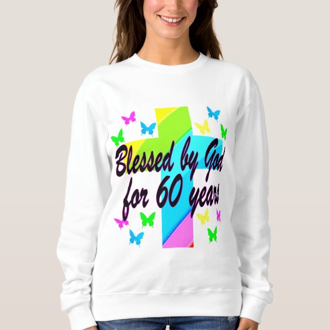 CHRISTIAN 60 BIRTHDAY KOR DESIGN TEE SHIRT (Framsida)