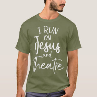 Christian Acting Gift Actors I Springa om Jesus oc T Shirt