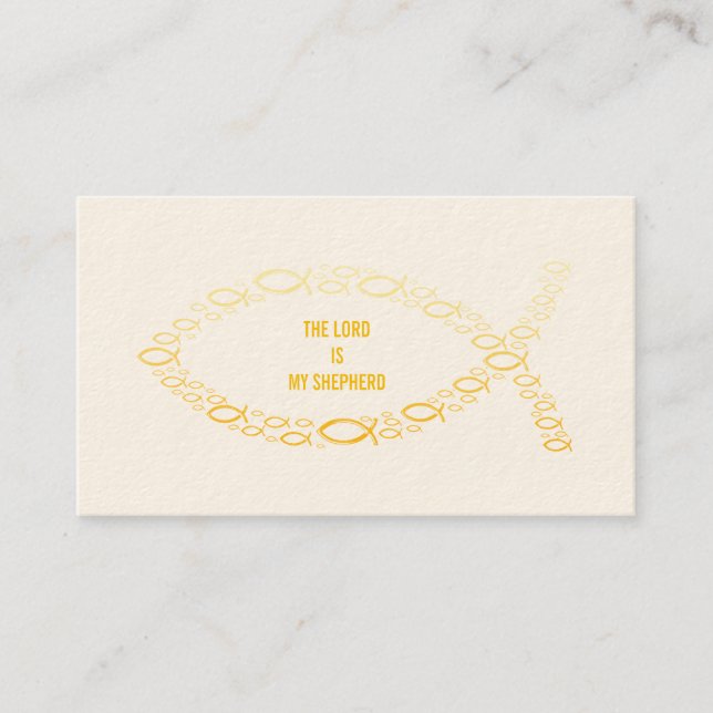 Christian - Affärskort Visitkort (Framsida)