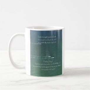 Christian AffirmQuote & motsvarande bibel Kaffemugg