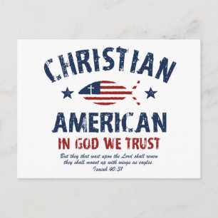 Christian American Vykort