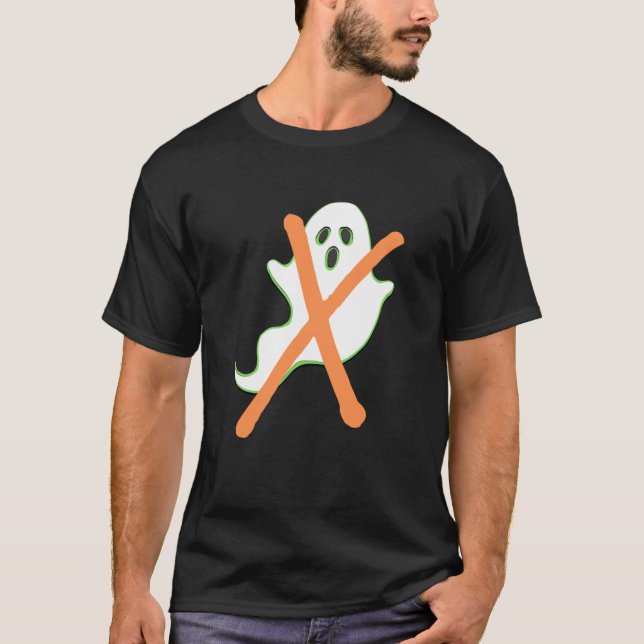 Christian Anti-Halloween T Shirt (Framsida)