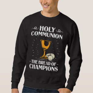 Christian Apparal Heliga Communion Quote Church Co Lång Ärmad Tröja
