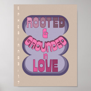 Christian Art/Poster/Kärlek/Grafik Poster