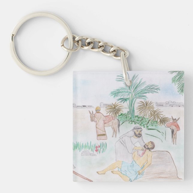 Christian Artwork the bra Samaritan (Framsidan)