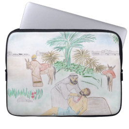Christian Artwork the bra Samaritan Laptop Fodral