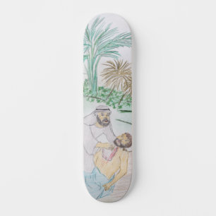 Christian Artwork the bra Samaritan Mini Skateboard Bräda 18,5 Cm