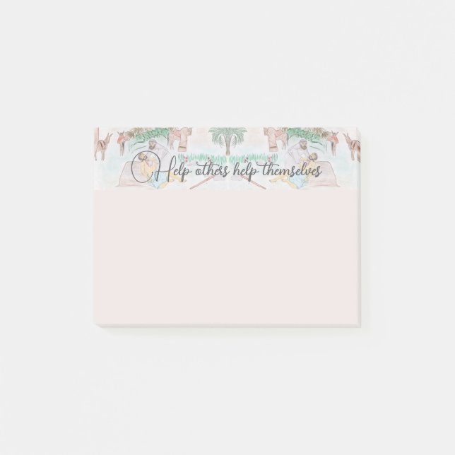 Christian Artwork the bra Samaritan Post-it Block (Framsida)