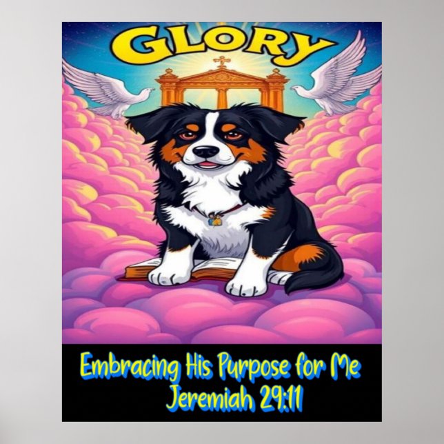 Christian Aussie Embracing His Purpose For Me Poster (Framsidan)