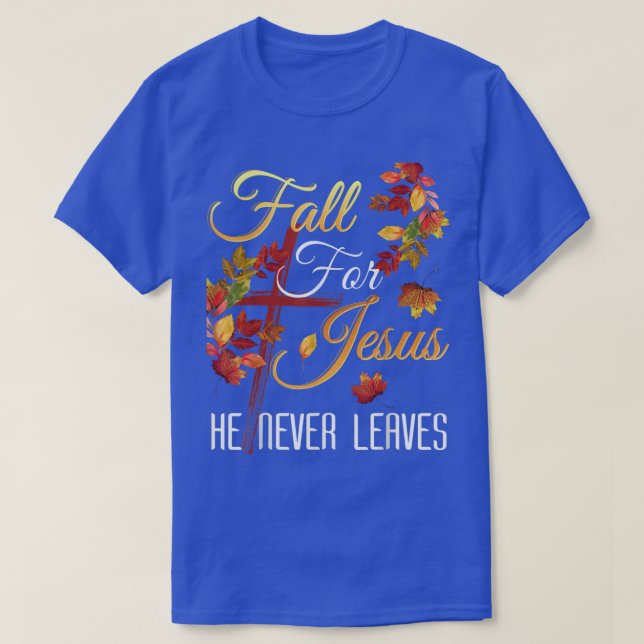 Christian Autumn Fall Vår Season Sommar Somme slut T Shirt (Design framsida)