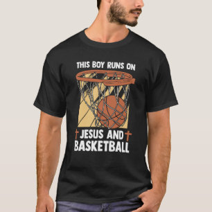 Christian Baller den här pojken Springa på Jesus o T Shirt