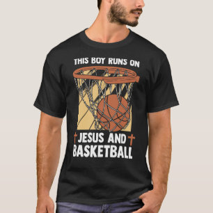 Christian Baller den här pojken Springa på Jesus o T Shirt