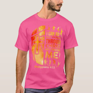 Christian Basketball Manar Youth Boys Religiösa Bi T Shirt