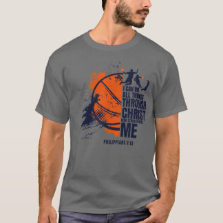 Christian Basketball s Men Boys Kids Religious Gif T Shirt