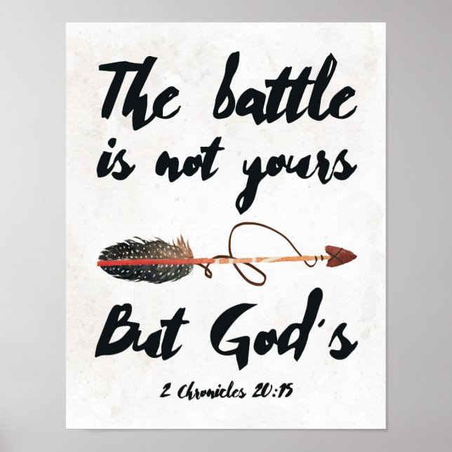 Christian Battle Wall Art | Skriptartikel - dekor (Framsidan)