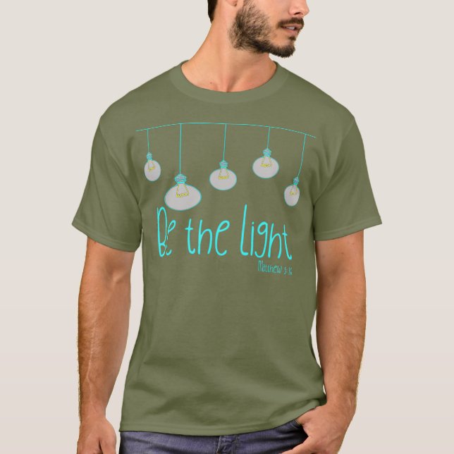 Christian Be Ljusmissionären Uppdrag T Shirt (Framsida)