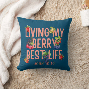 CHRISTIAN Berries ABUNDANT LIFE Kudde