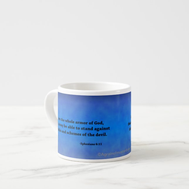 Christian Bible Cites Espressomugg (Framsida vänster)