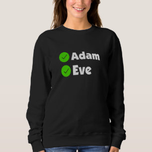 Christian Bible Faith Adam och Kväll Religiösa T Shirt