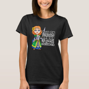 Christian Bible Motivation Armor of God Ephesian T Shirt