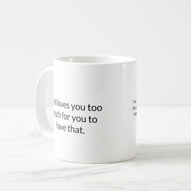 Christian Bible Mugg (Framsida vänster)