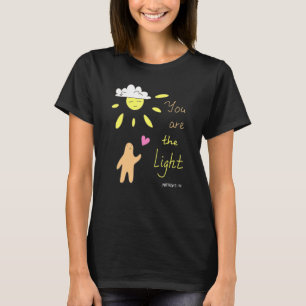 Christian Bible Quote Matthew 514 Citat du är T Shirt