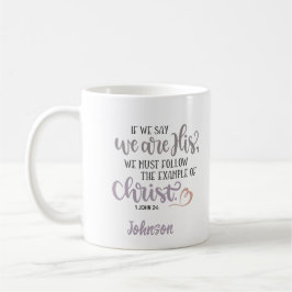 Christian Bible Scripture Kaffemugg
