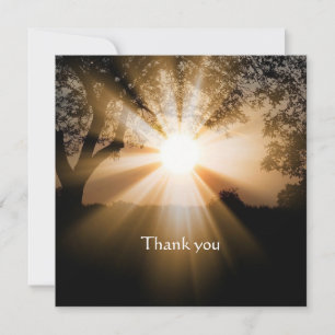Christian Bible Scripture Tack Sollight Scenery Kort