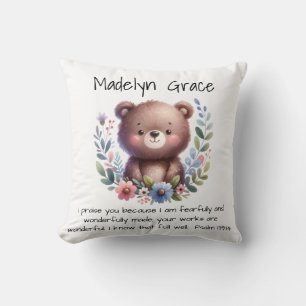 Christian Bible Verse Anpassningsbar Baby Nursery Kudde
