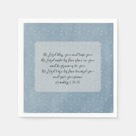 Christian Bible Verse Art Pappersservett