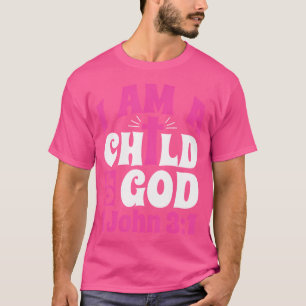 Christian Bible Verse att jag är ett barn till Gud T Shirt