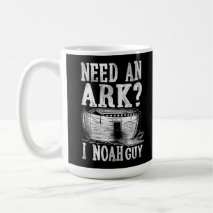 Christian Bible Verse behöver en Ark? Jag Noah Guy Kaffemugg
