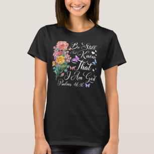 Christian Bible Verse Butterfly Flower Faith Gud J T Shirt