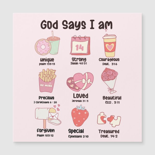 Christian Bible Verse Cute Valentine (Framsida)