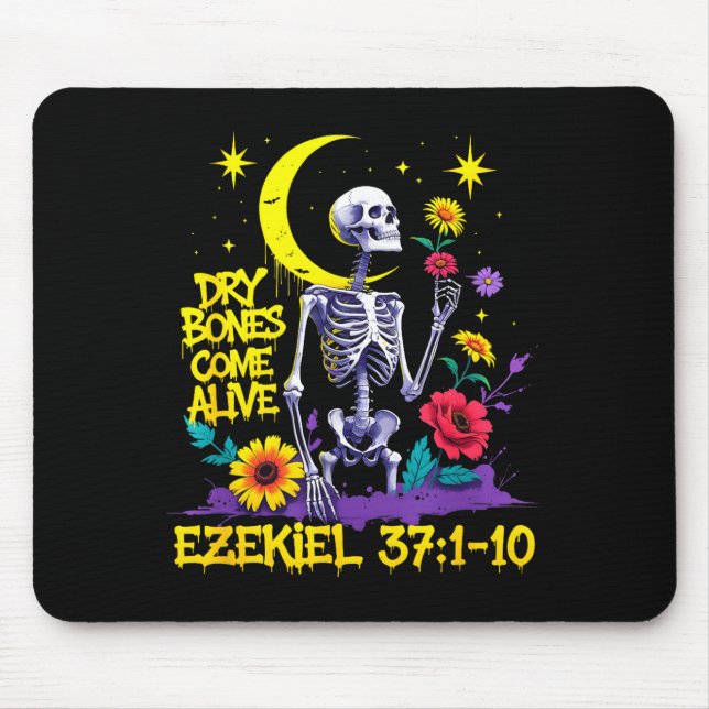 Christian Bible Verse Dry Bones Come Alive Ezekiel Musmatta (Framsidan)