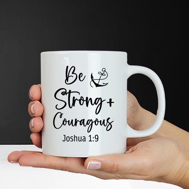 Christian Bible Verse Encouragement Gift Kaffemugg (Skapare uppladdad)