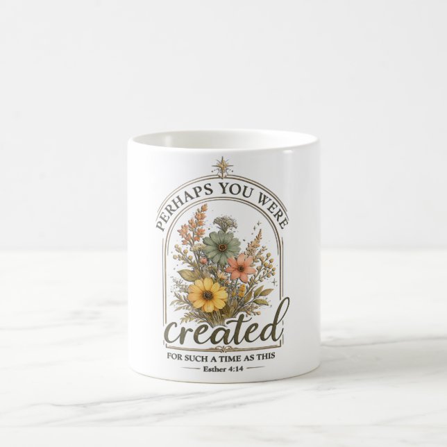 Christian Bible Verse/Esther Kaffemugg (Center)