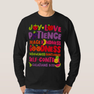 Christian Bible Verse Fruit of the Spirit Galatian T Shirt