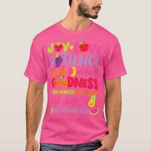 Christian Bible Verse Fruit of the Spirit Galatian T Shirt