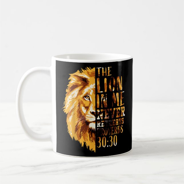 Christian Bible Verse Gifts Manar Religiösa Pappa Kaffemugg (Vänster)