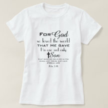 Christian Bible Verse John 3:16