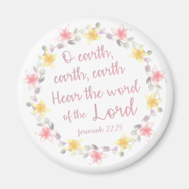 Christian Bible Verse Magnet (Framsidan)