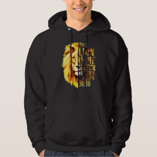 Christian Bible Verse Manar Pappa Lejon om Judah P Hoodie
