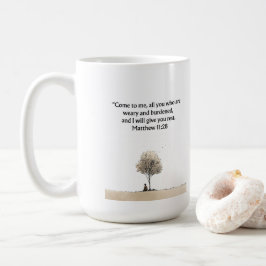 Christian Bible Verse Mug | Faith Gift Kaffemugg