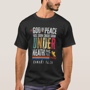 Christian Bible Verse Peace-guden kommer snart att T Shirt