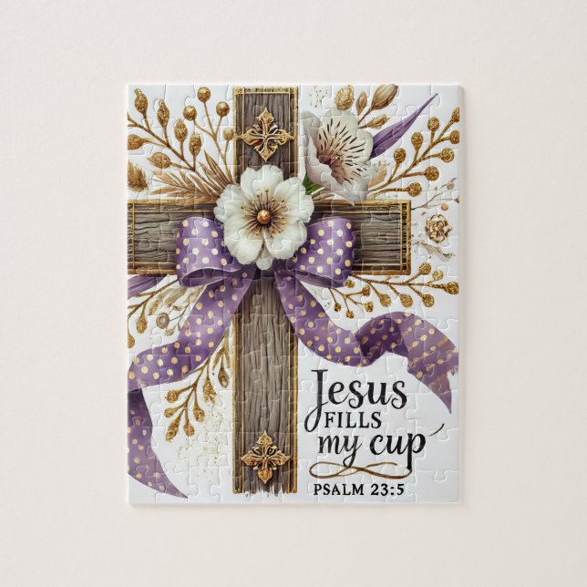 Christian Bible Verse Pussel (Vertikal)