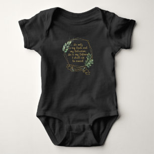 Christian Bible Verse Quote Psalm 62 6 T Shirt