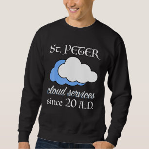 Christian Bible Verse Saint Peter Weather Lång Ärmad Tröja